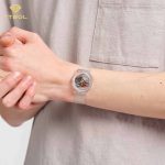 ساعت مچی سواچ بند شیشه ای SWATCH SO28K100-S06