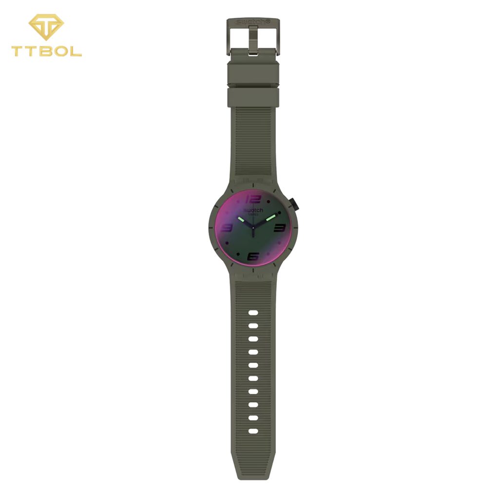ساعت مچی سواچ شیشه رنگی SWATCH SO27M105