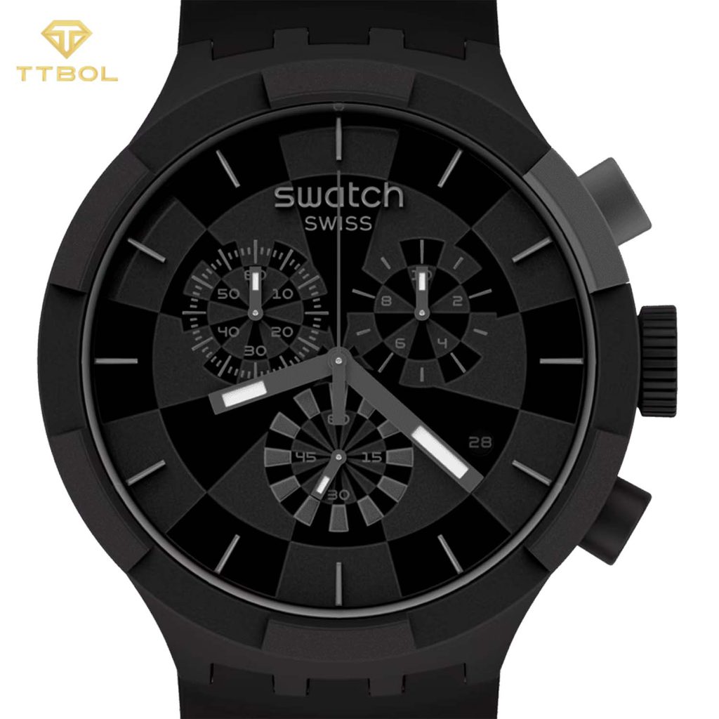 ساعت مچی سواچ سه موتوره SWATCH SB02B400
