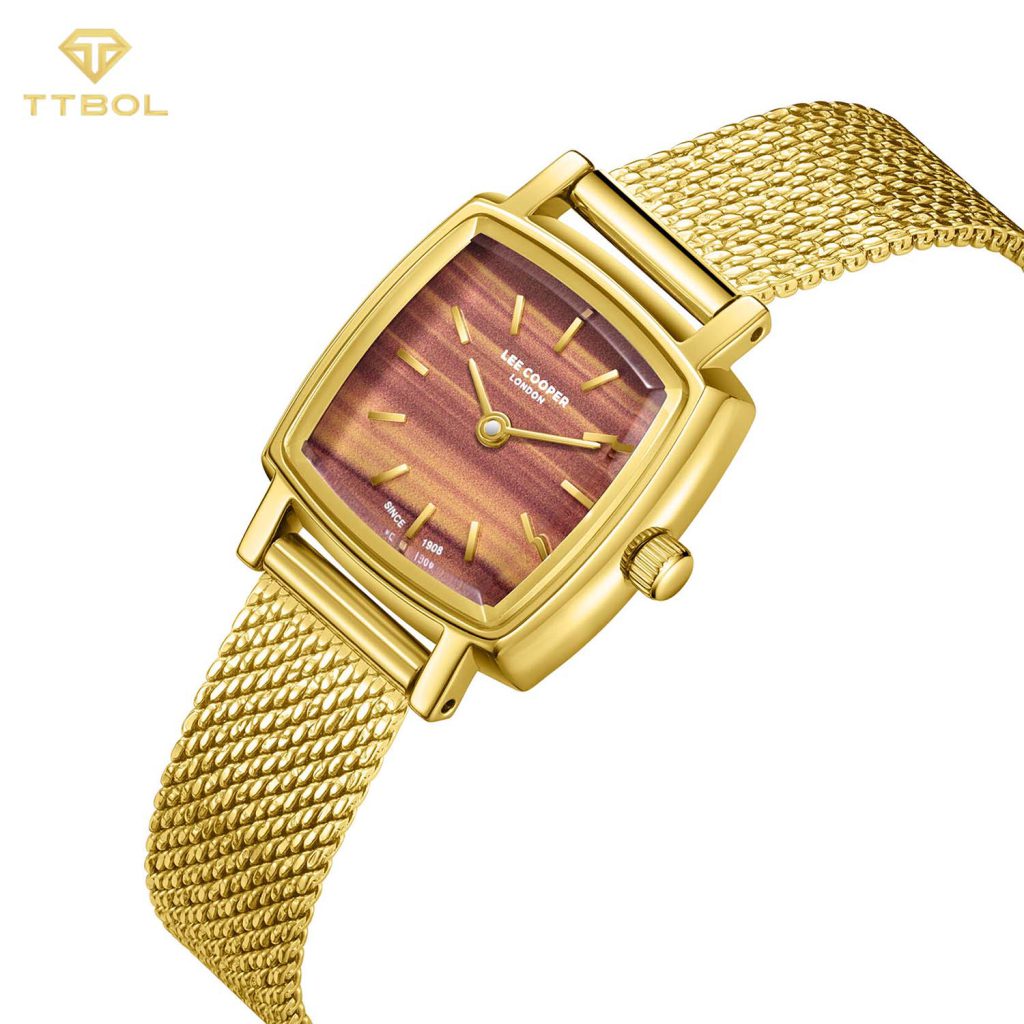 ساعت مچی زنانه لی کوپر صفحه مربعی LEE COOPER LC08280.140