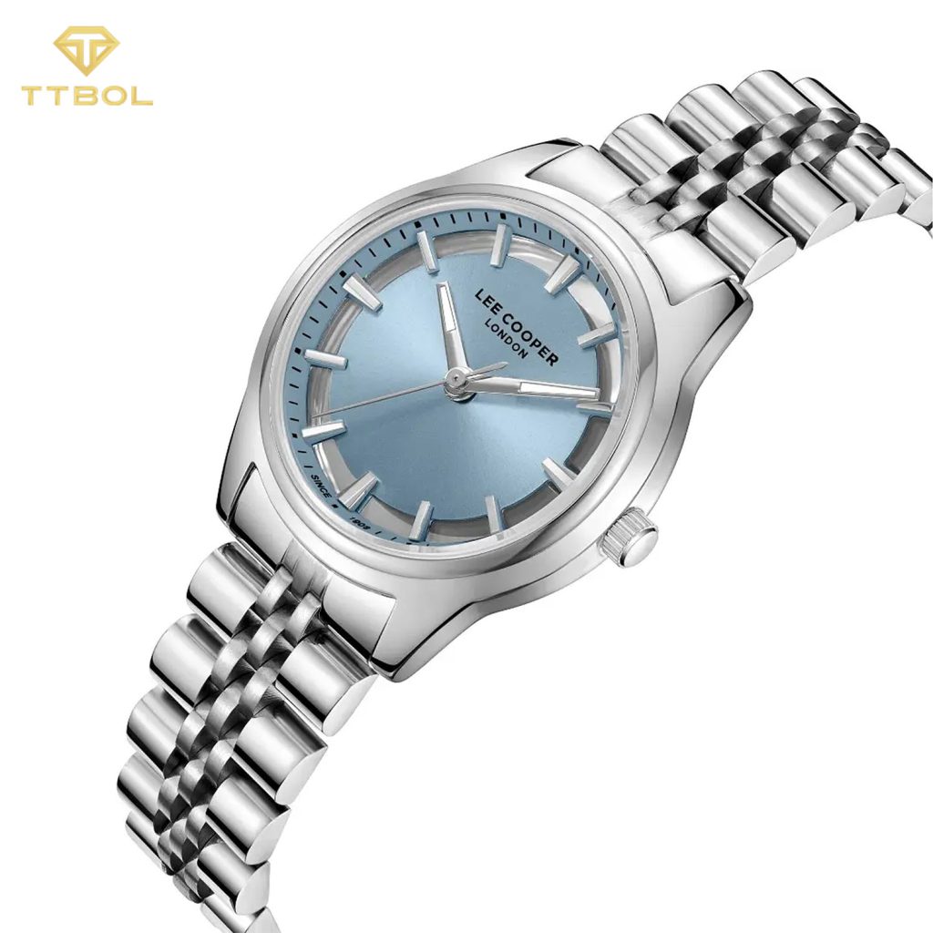 ساعت مچی زنانه لی کوپر اسکای بلو LEE COOPER LC08285.300