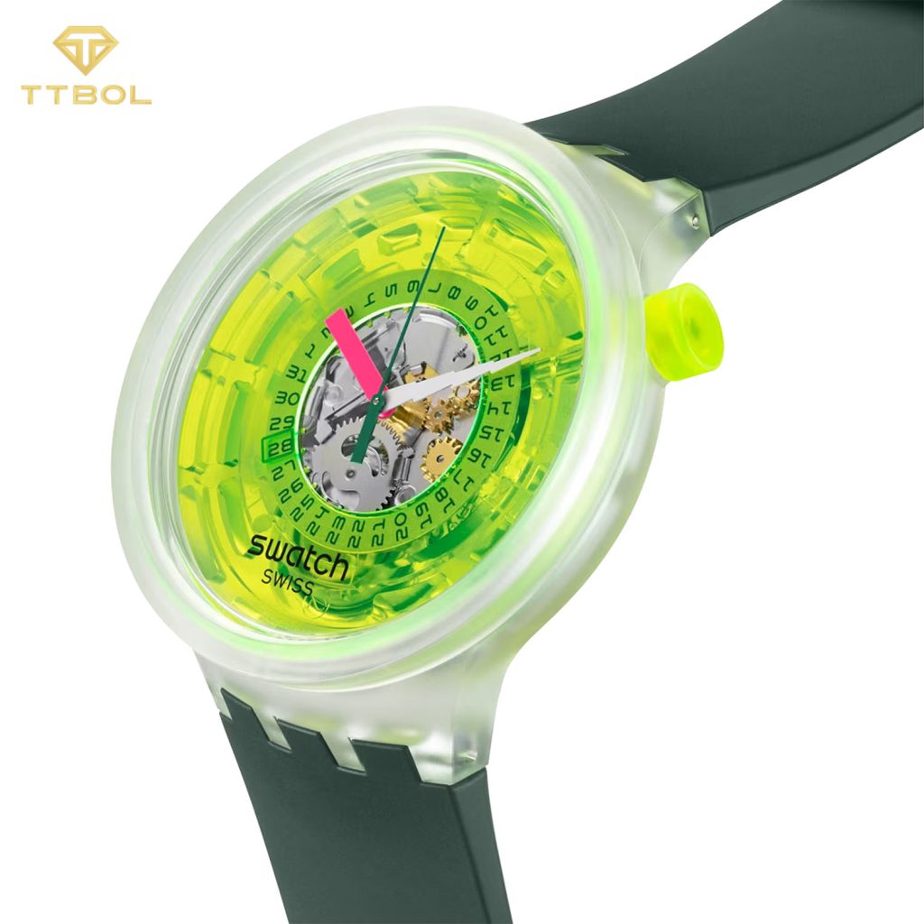 ساعت مچی سواچ نئونی SWATCH SB05K400