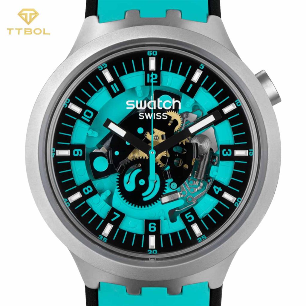 ساعت مچی سواچ بند رابری SWATCH SB07S111