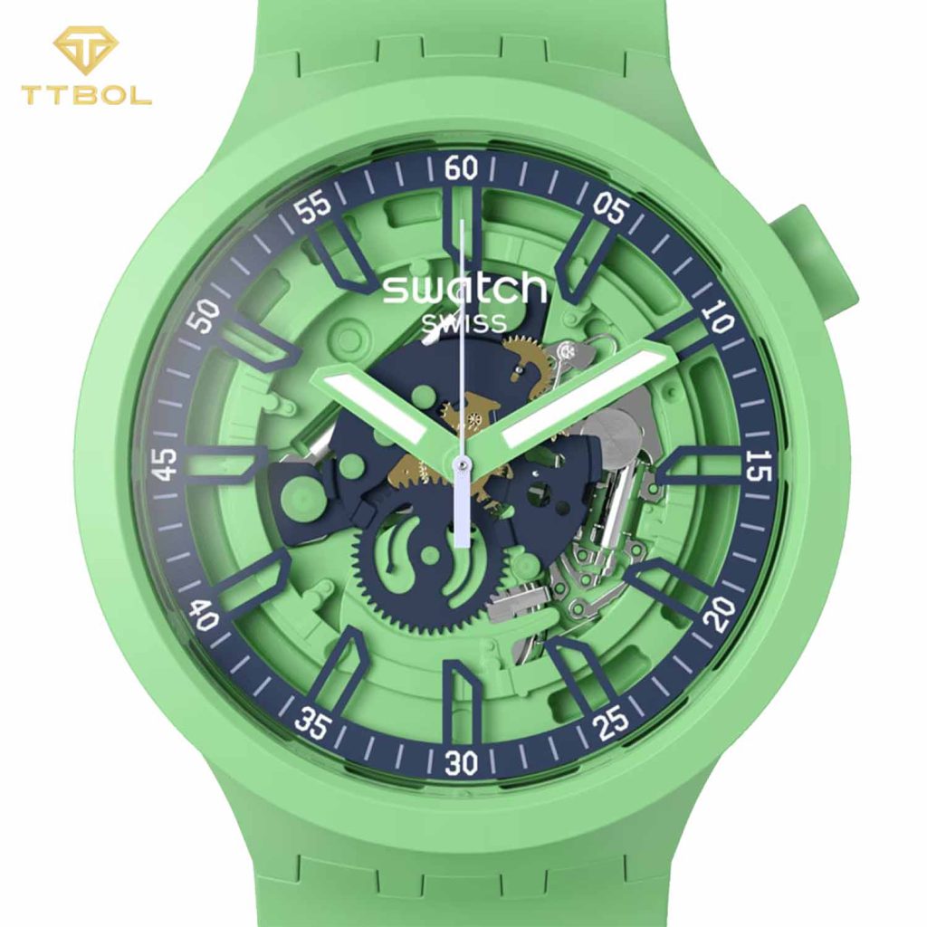 ساعت مچی سواچ قلب باز SWATCH SB01G101