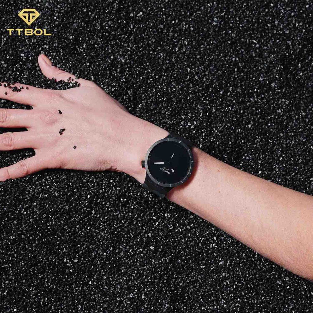 ساعت مچی سواچ بیگ بولد مشکی SWATCH SB03B110