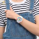 ساعت مچی دخترانه سواچ SWATCH SB06W100
