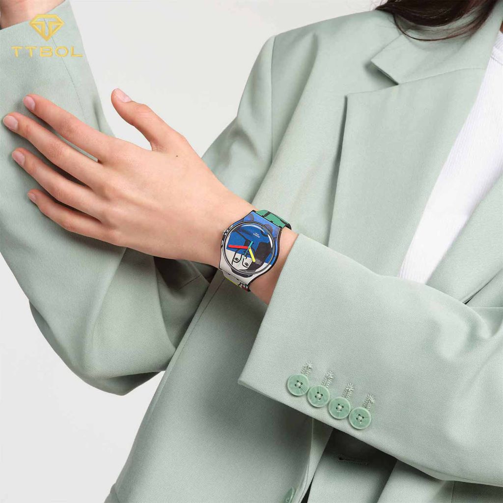 ساعت مچی سواچ SWATCH by Fernand Léger SUOZ363