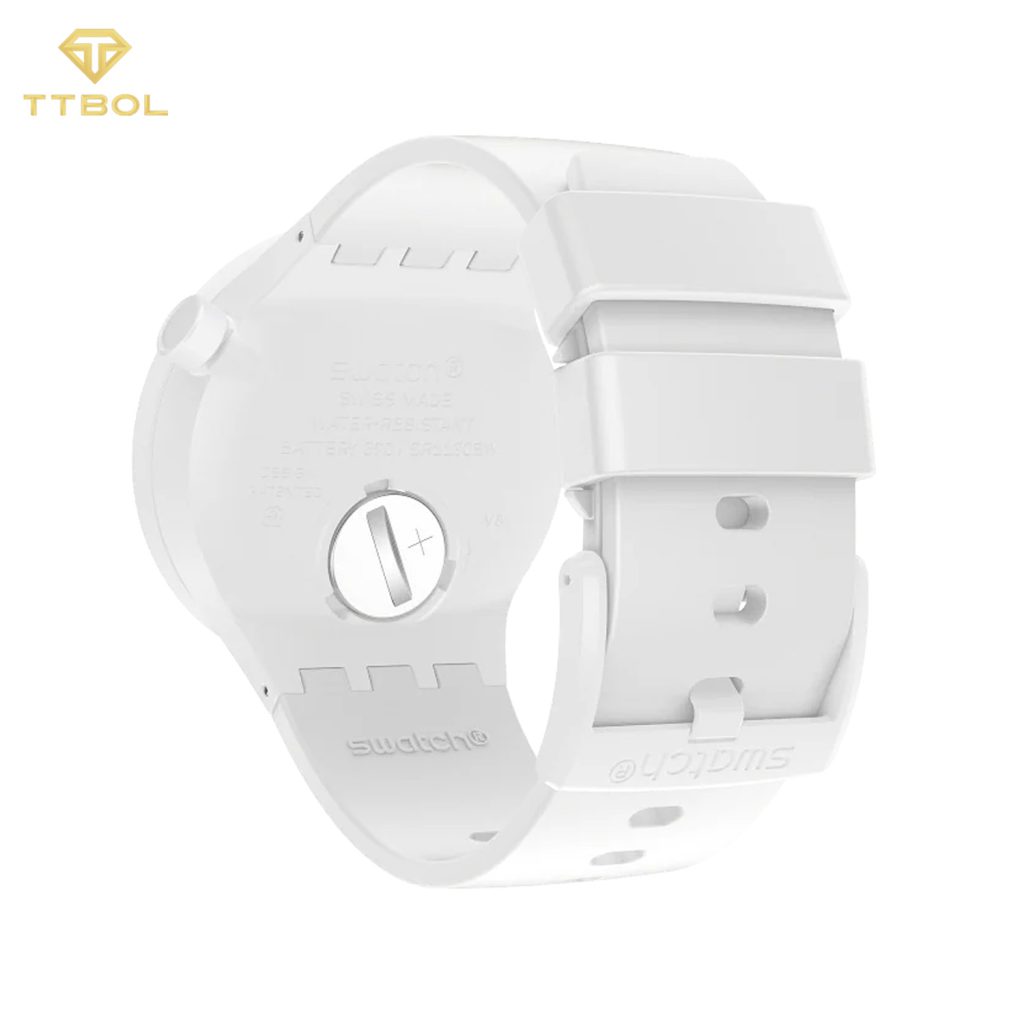 ساعت مچی سواچ بند سیلیکونی SWATCH SB03W100