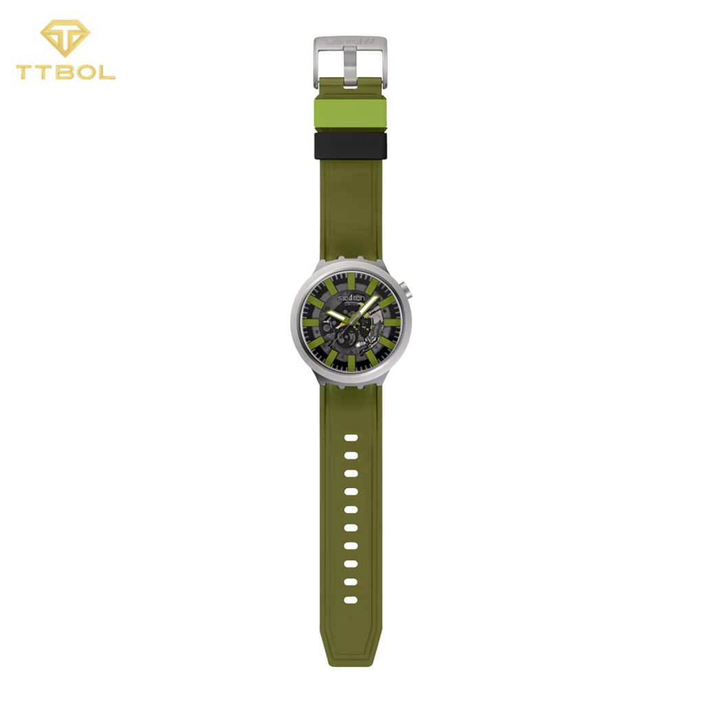 ساعت مچی سواچ صفحه چرخ دنده ای SWATCH SB07S118