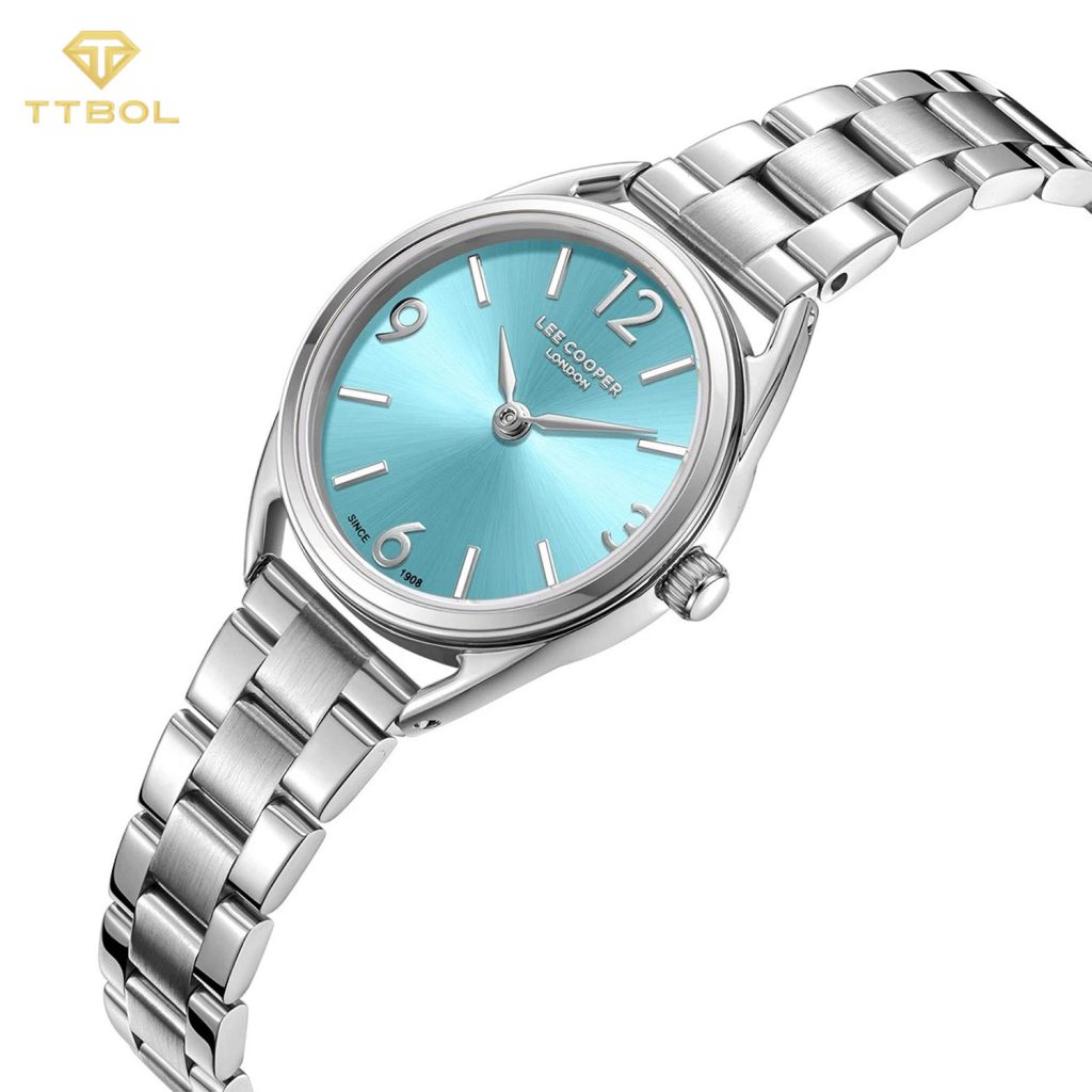 ساعت مچی زنانه لی کوپر صفحه تیفانی LEE COOPER LC08265.300