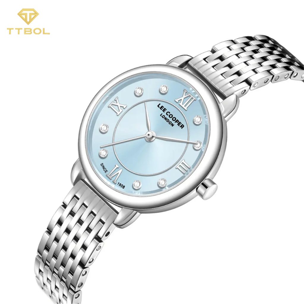 ساعت مچی زنانه لی کوپر صفحه تیفانی LEE COOPER LC08287.300