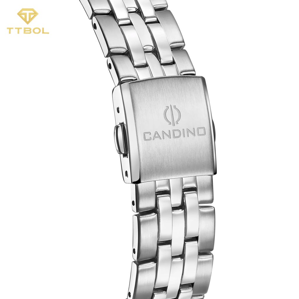 ساعت مچی مردانه کاندینو تمام استیل تک موتوره CANDINO C4762/1