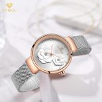 ساعت مچی زنانه ناوی فورس سیلور رزگلد NAVIFORCE NF5013 RG/W/S