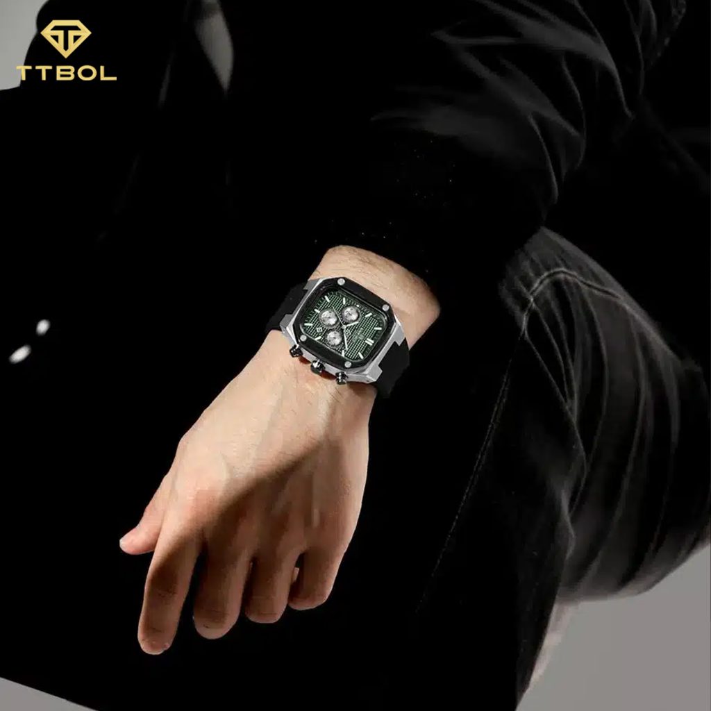 ساعت مچی مردانه ناوی فورس صفحه سبز NAVIFORCE NF8037 S/GN/B