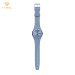 ساعت مچی سواچ بند آبی SWATCH SUOS701