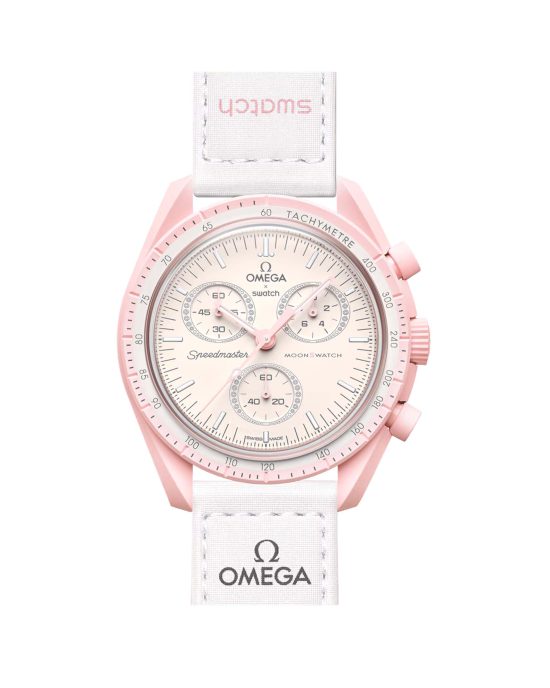 ساعت مچی امگا سواچ OMEGA SWATCH MISSION TO THE VENUS SO33P100