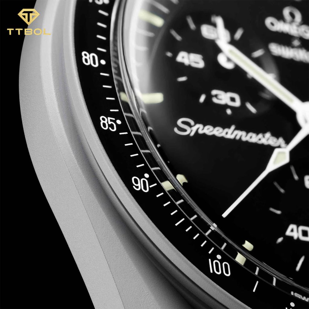 ساعت مچی امگا سواچ OMEGA SWATCH MISSION TO THE MOON SO33M100 - Image 4