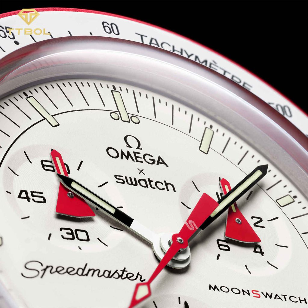 ساعت مچی امگا سواچ OMEGA SWATCH MISSION TO MARS SO33R100 - Image 5