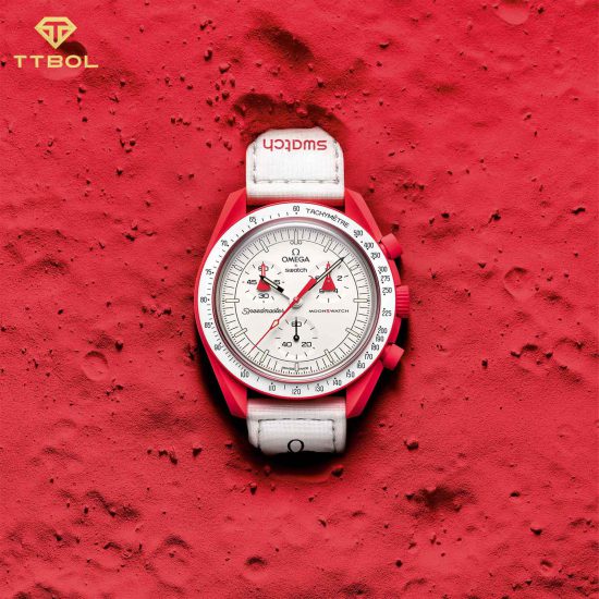 ساعت مچی امگا سواچ OMEGA SWATCH MISSION TO MARS SO33R100
