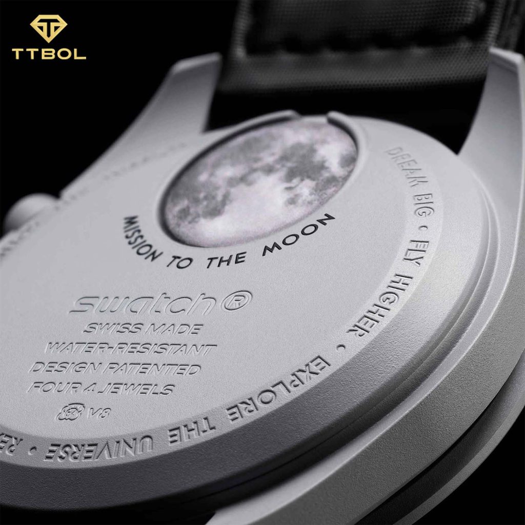 ساعت مچی امگا سواچ OMEGA SWATCH MISSION TO THE MOON SO33M100 - Image 6