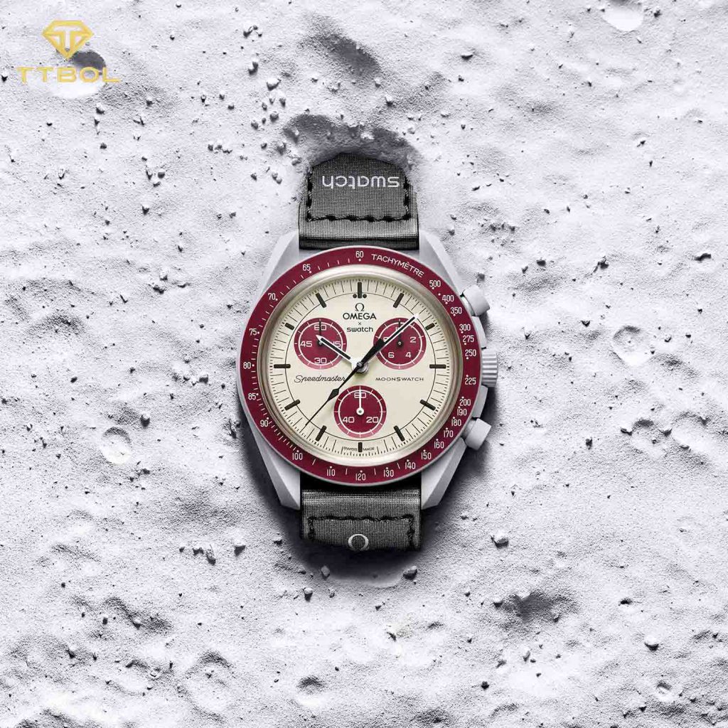 ساعت مچی امگا سواچ OMEGA SWATCH MISSION TO PLUTO SO33M101 - Image 2