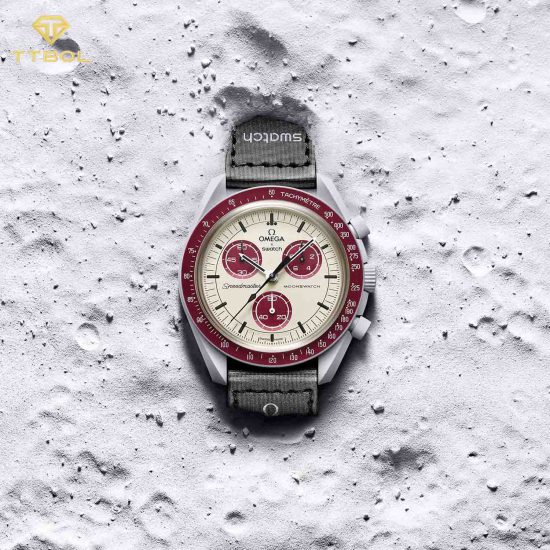 ساعت مچی امگا سواچ OMEGA SWATCH MISSION TO PLUTO SO33M101