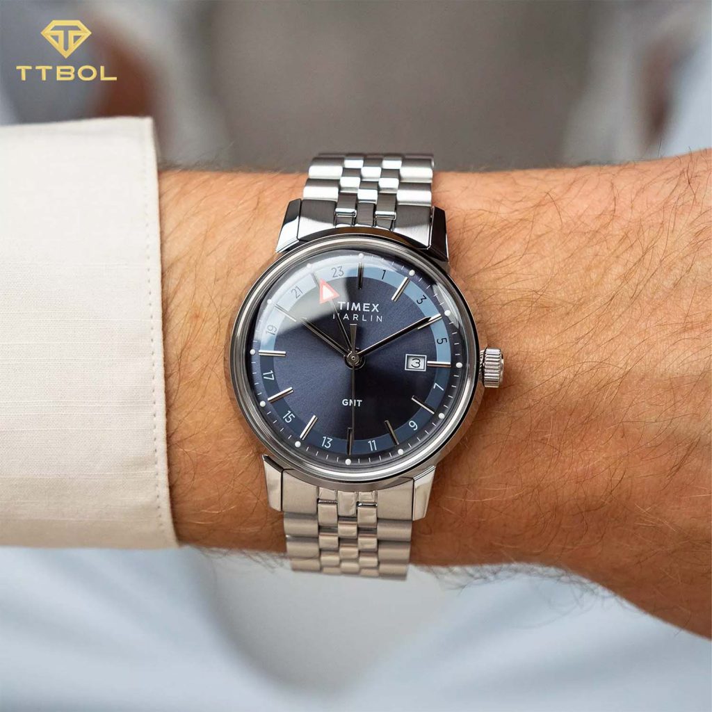 ساعت مچی مردانه تایمکس دو زمانه TIMEX TW2Y47600