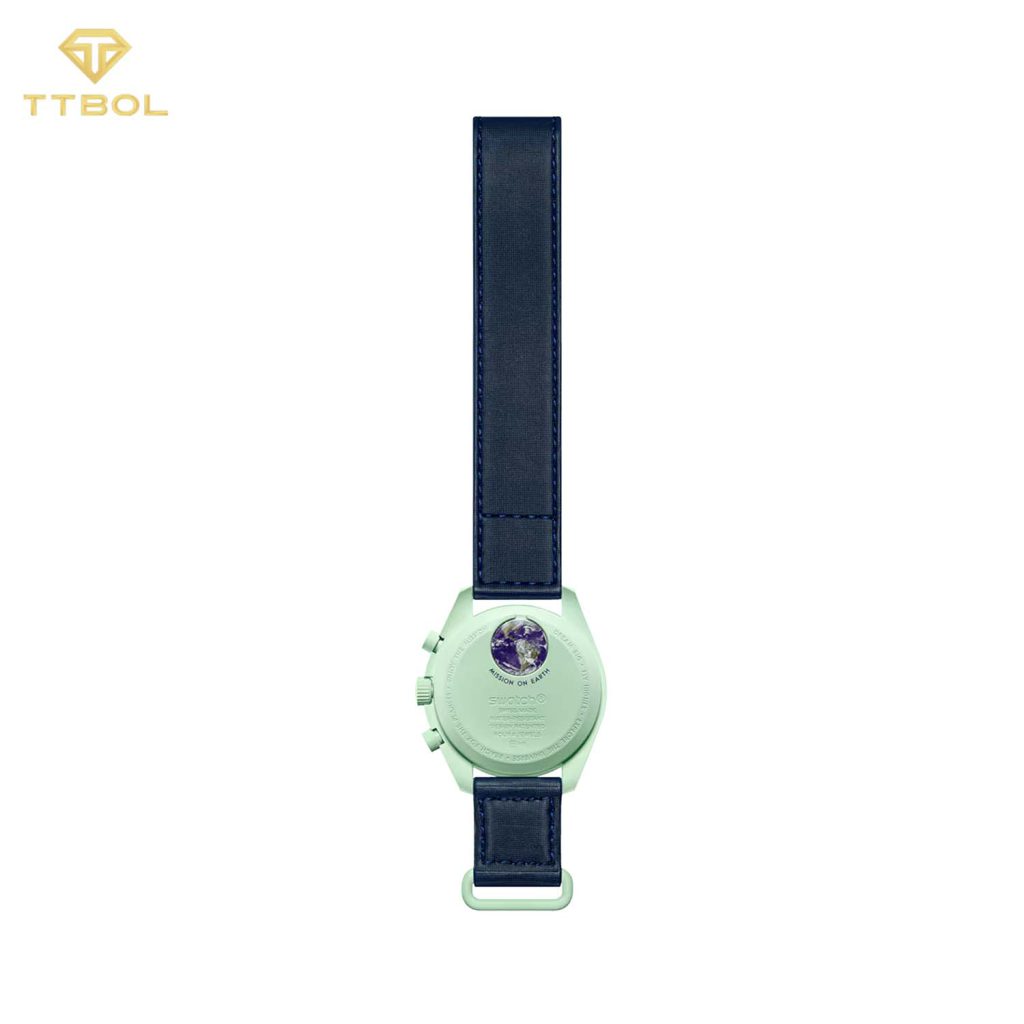 ساعت مچی امگا سواچ OMEGA SWATCH MISSION ON EARTH SO33G100 - Image 4