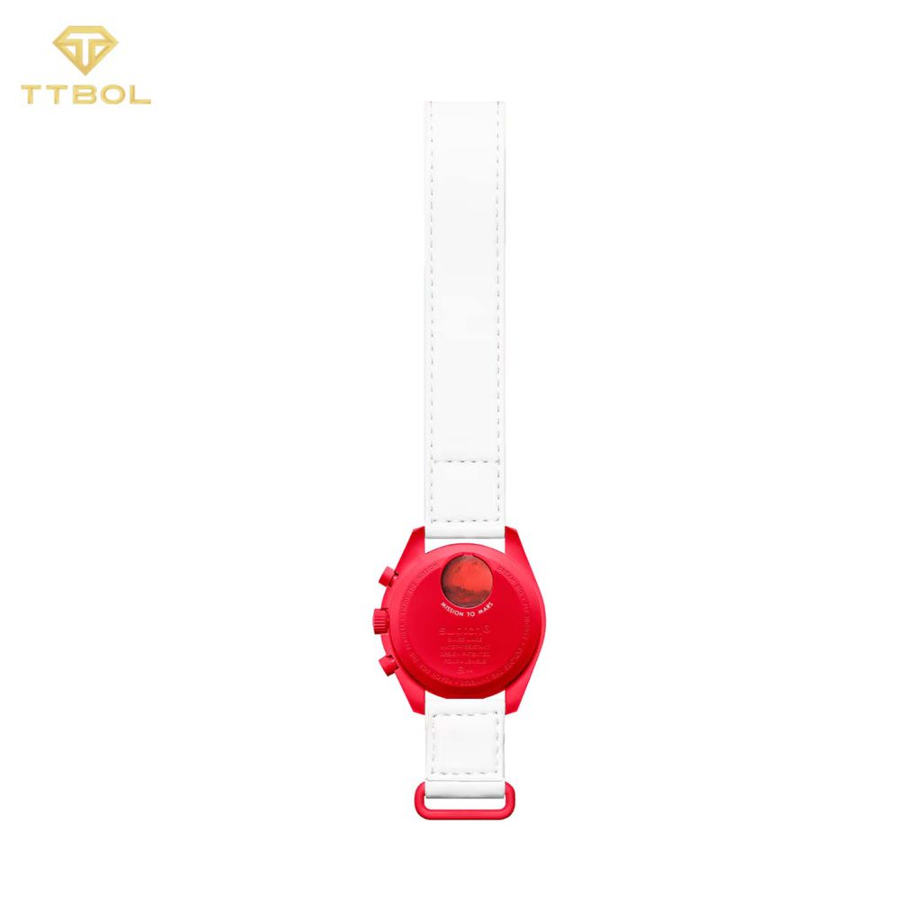 ساعت مچی امگا سواچ OMEGA SWATCH MISSION TO MARS SO33R100 - Image 3