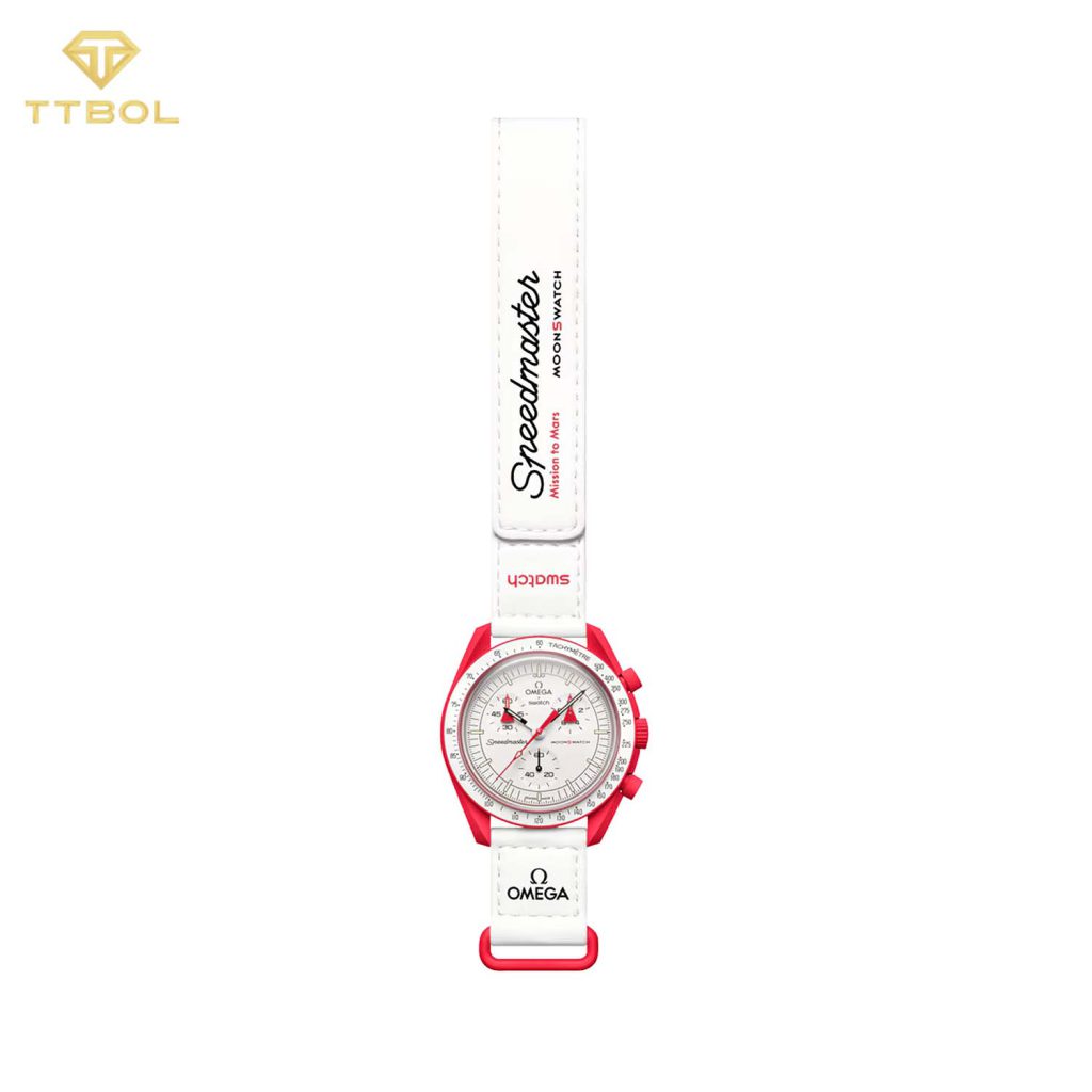 ساعت مچی امگا سواچ OMEGA SWATCH MISSION TO MARS SO33R100 - Image 4