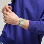 ساعت مچی سواچ سبز مغز پسته ای SWATCH SO34G701