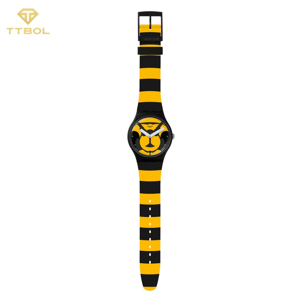 ساعت مچی سواچ SWATCH MAX L'ABEILLE SUOB149