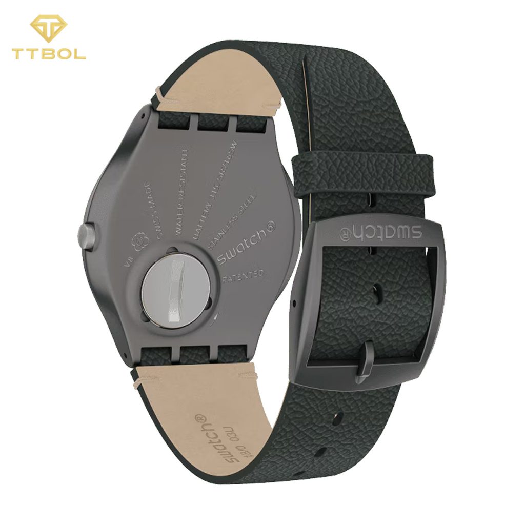 ساعت مچی بند چرمی سواچ SWATCH SS07M101