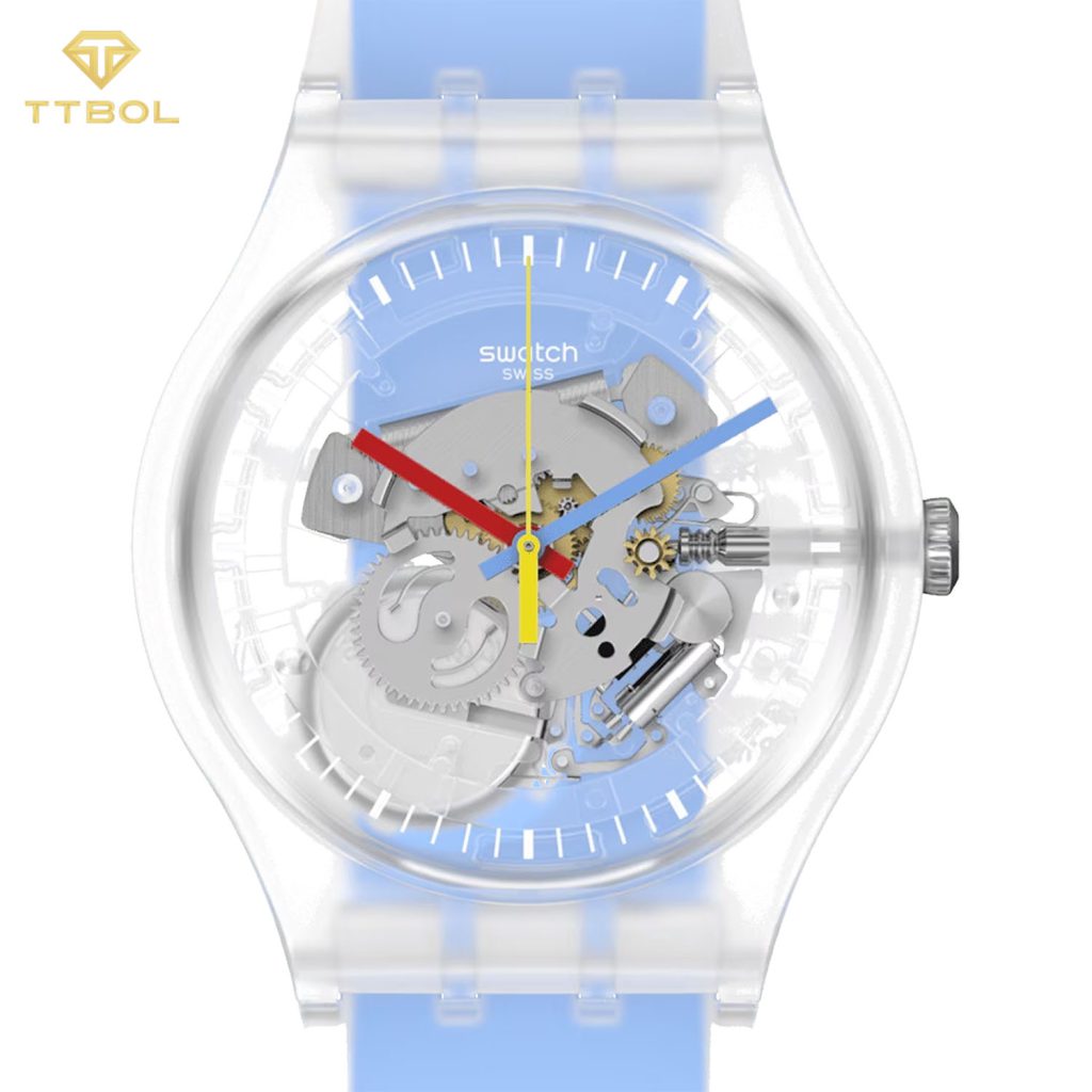 ساعت مچی سواچ صفحه ترنسپرنسی SWATCH SUOK156