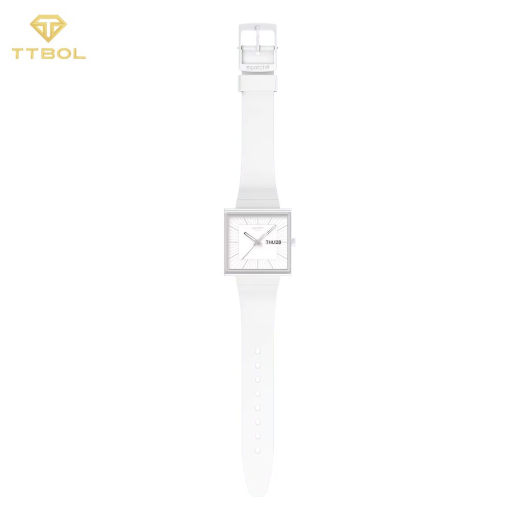 ساعت مچی سواچ سفید SWATCH SO34W700
