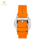 ساعت مچی مردانه لی کوپر بند نارنجی LEE COOPER LC08313.360