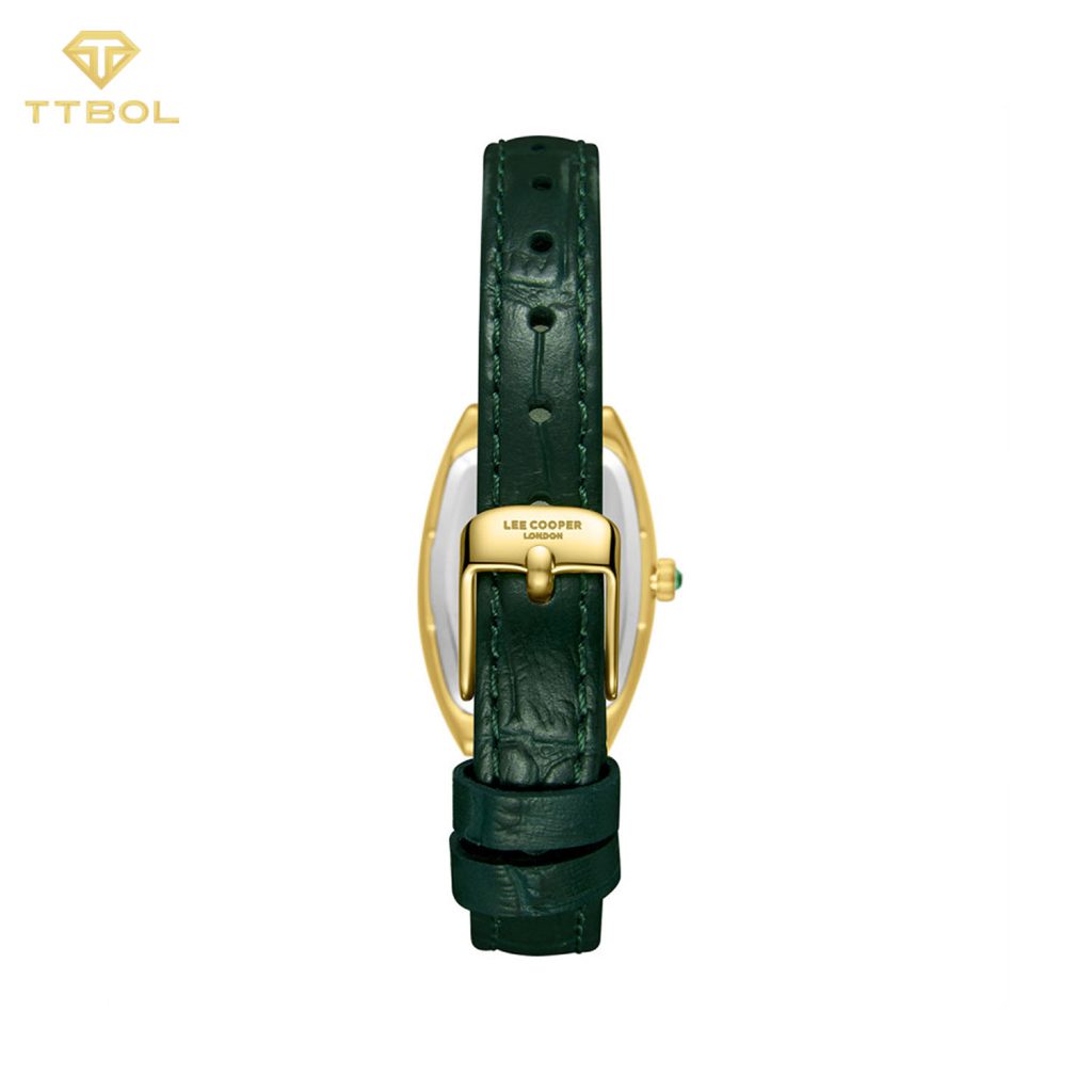 ساعت مچی زنانه لی کوپر بند چرم سبز LEE COOPER LC08315.175
