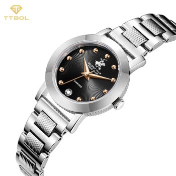 ساعت مچی زنانه بورلی هیلز پولو کلاب نگین دار BEVERLY HILLS POLO CLUB BP3842X.350