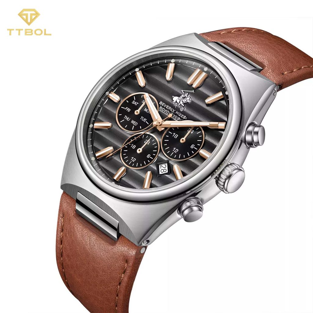 ساعت مچی مردانه بورلی هیلز پولو کلاب مولتی فانکشن BEVERLY HILLS POLO CLUB BP3821X.364