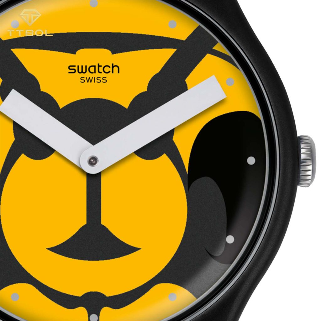 ساعت مچی سواچ زنبور عسل SWATCH SUOB149