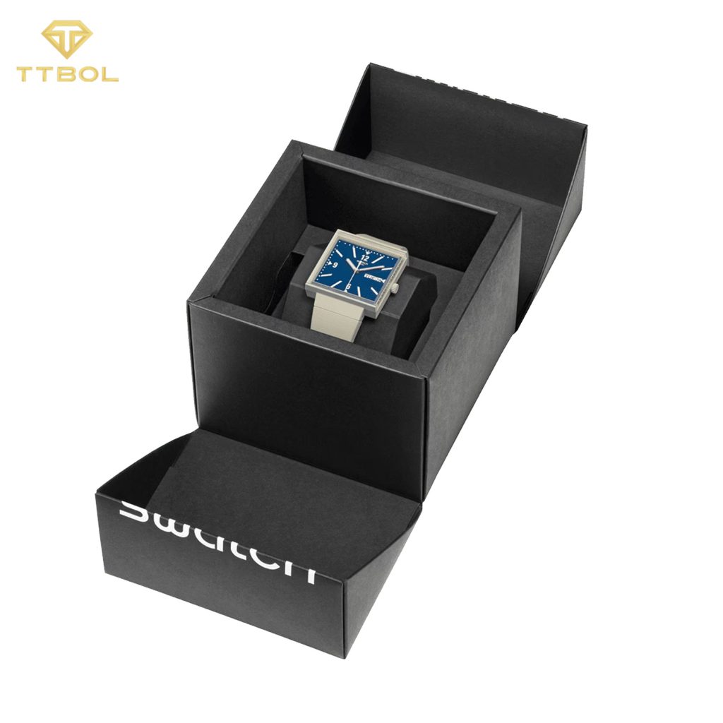 نمای جعبه ساعت مچی سواچ SWATCH SO34T700