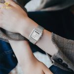 ساعت مچی مردانه کاسیو CASIO AQ-230EM-7A با صفحه نقره‌ای و نمایشگر آنالوگ دیجیتال