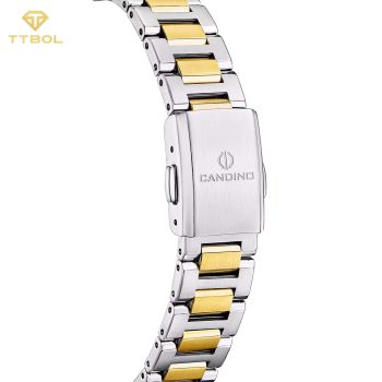 ساعت مچی زنانه کاندینو بند سیلور طلایی CANDINO C4776/1
