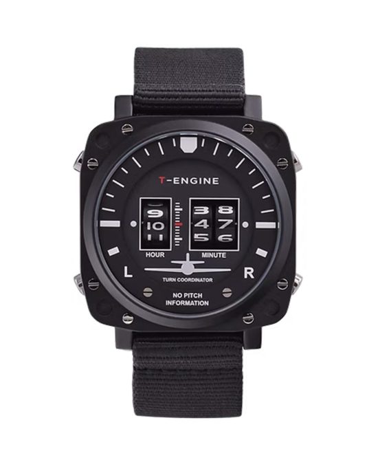 ساعت مچی مردانه تی انجین T-ENGINE موومنت ژاپنیAltimeter - Nylon Strap