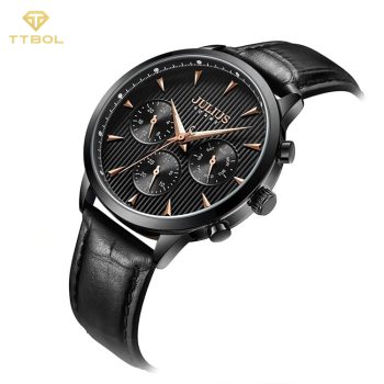 ساعت مچی مردانه جولیوس موومنت ژاپنیJULIUS JAH-107D