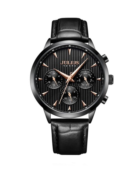 ساعت مچی مردانه جولیوس سه موتوره JULIUS JAH-107D