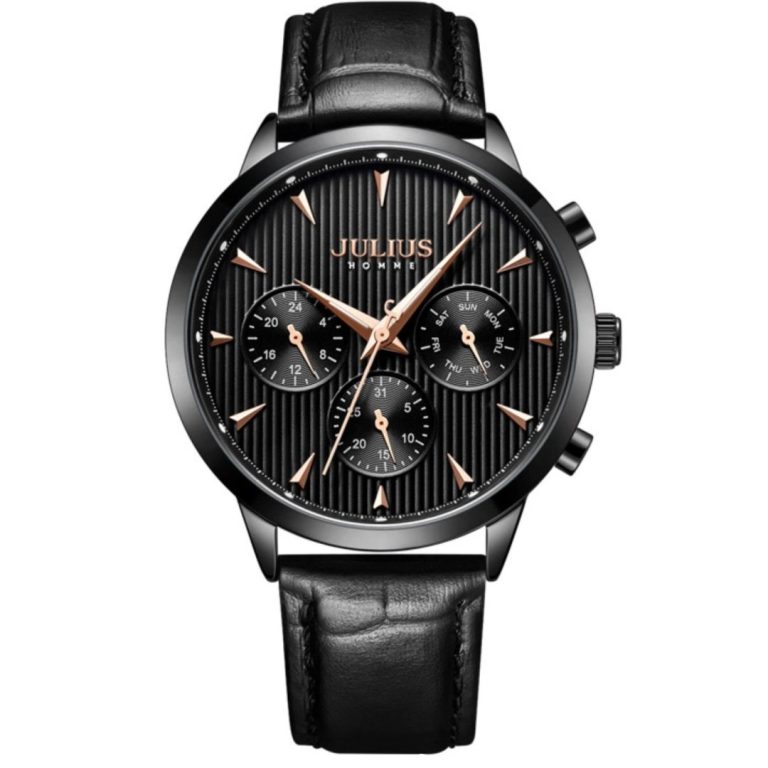 ساعت مچی مردانه جولیوس سه موتوره JULIUS JAH-107D