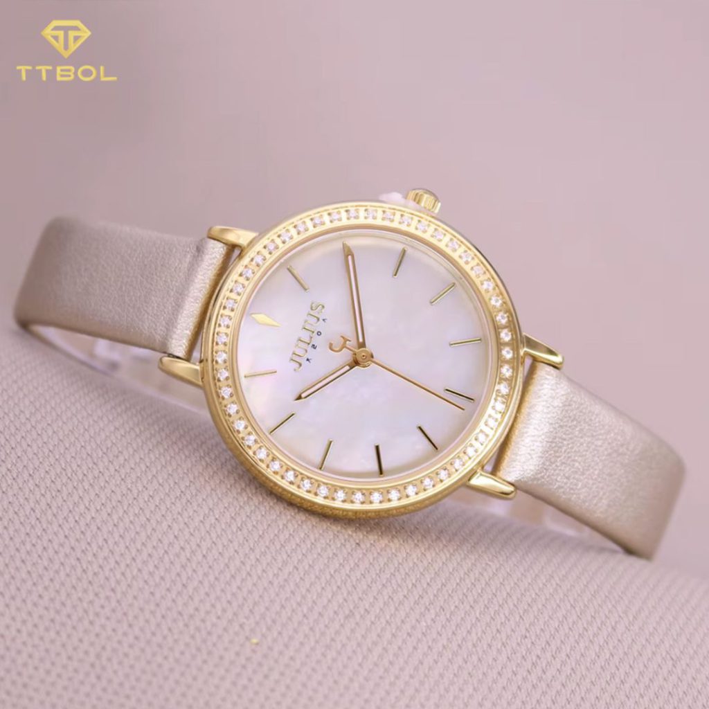 ساعت مچی زنانه جولیوس JULIUS تک موتوره ژاپنی JA-1036B