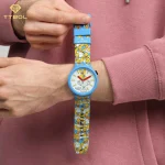 ساعت مچی سواچ SWATCH BIG BOLD THE SIMPSONS BEST. DAD. EVER. SB05Z100 - Image 2