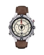ساعت مچی مردانه تایمکس مدل T2N721 Intelligent Quartz با صفحه کرم و بدنه استیل